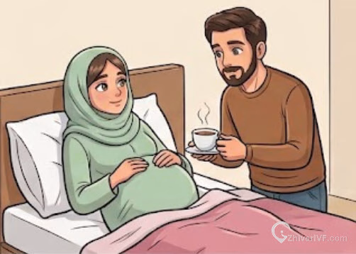 استراحت بعد از iui